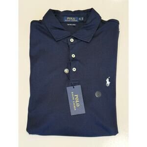 Polo Ralph Lauren Pima Soft Touch Polo Navy Size XL